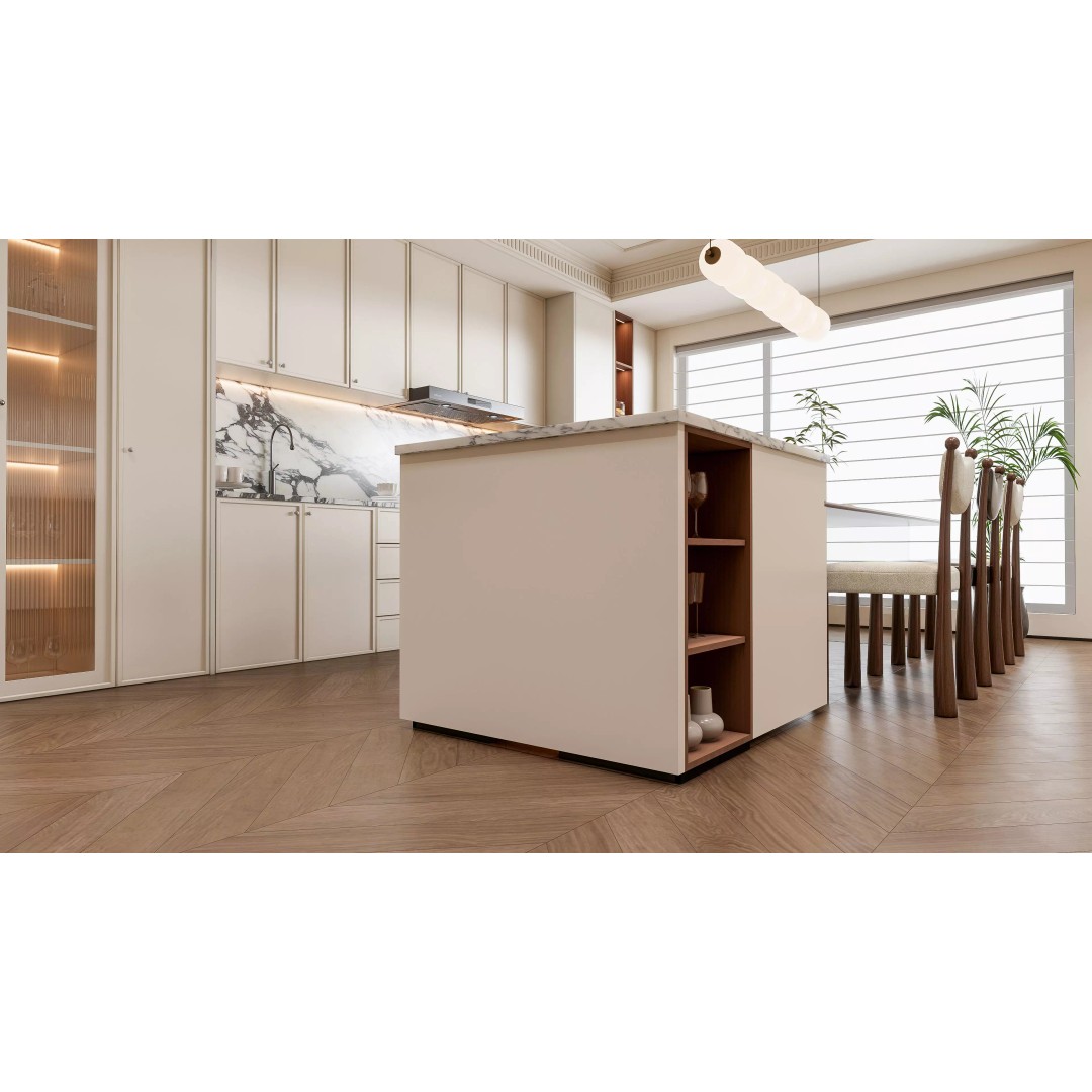 Modern Kitchen 3D Model – Photorealistic Interior with Textures, Blender, FBX - View 13
