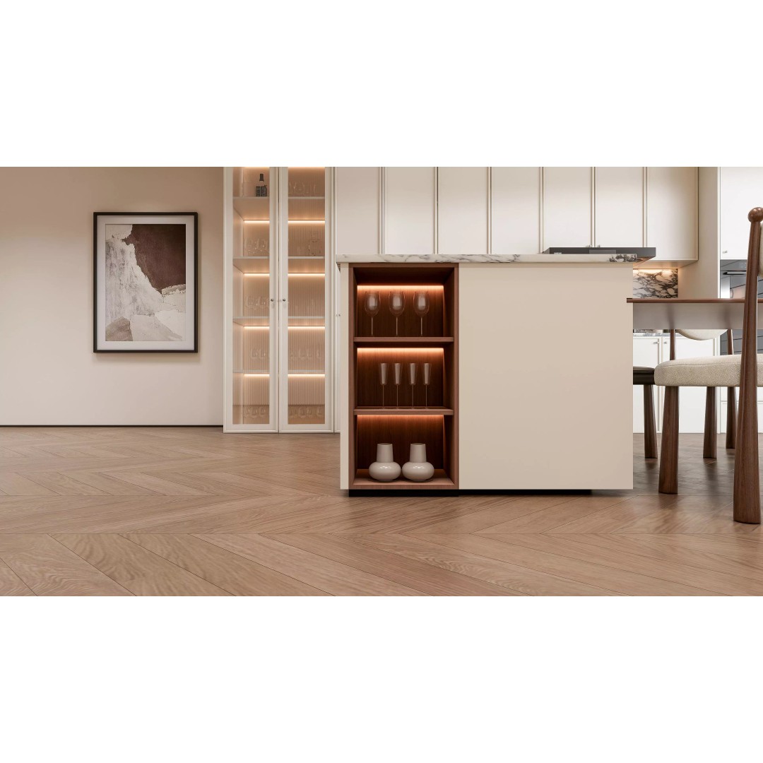 Modern Kitchen 3D Model – Photorealistic Interior with Textures, Blender, FBX - View 14