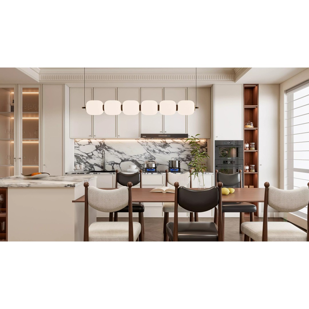 Modern Kitchen 3D Model – Photorealistic Interior with Textures, Blender, FBX - View 9