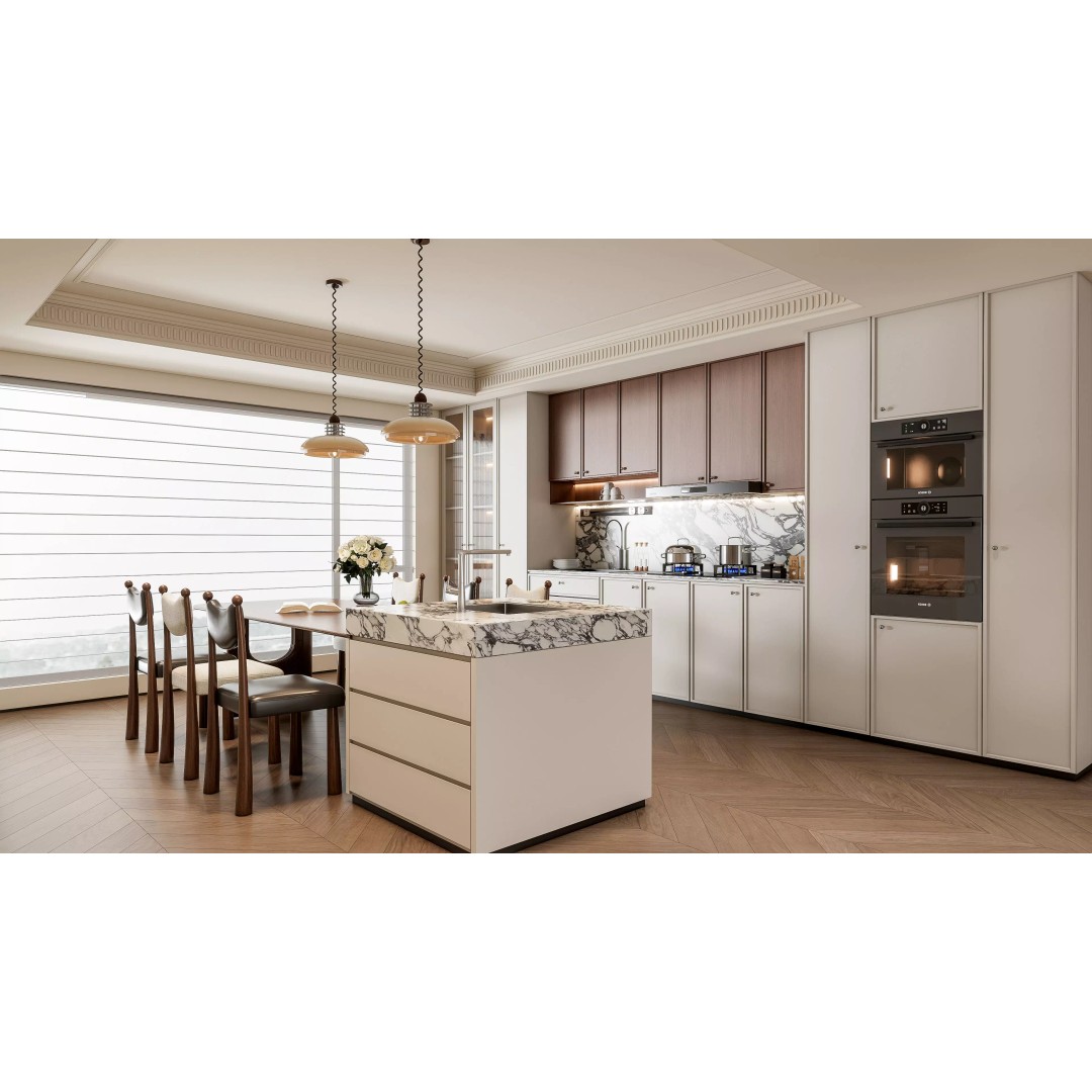Modern Kitchen 3D Model – Photorealistic Interior Scene, Blender, FBX - View 7
