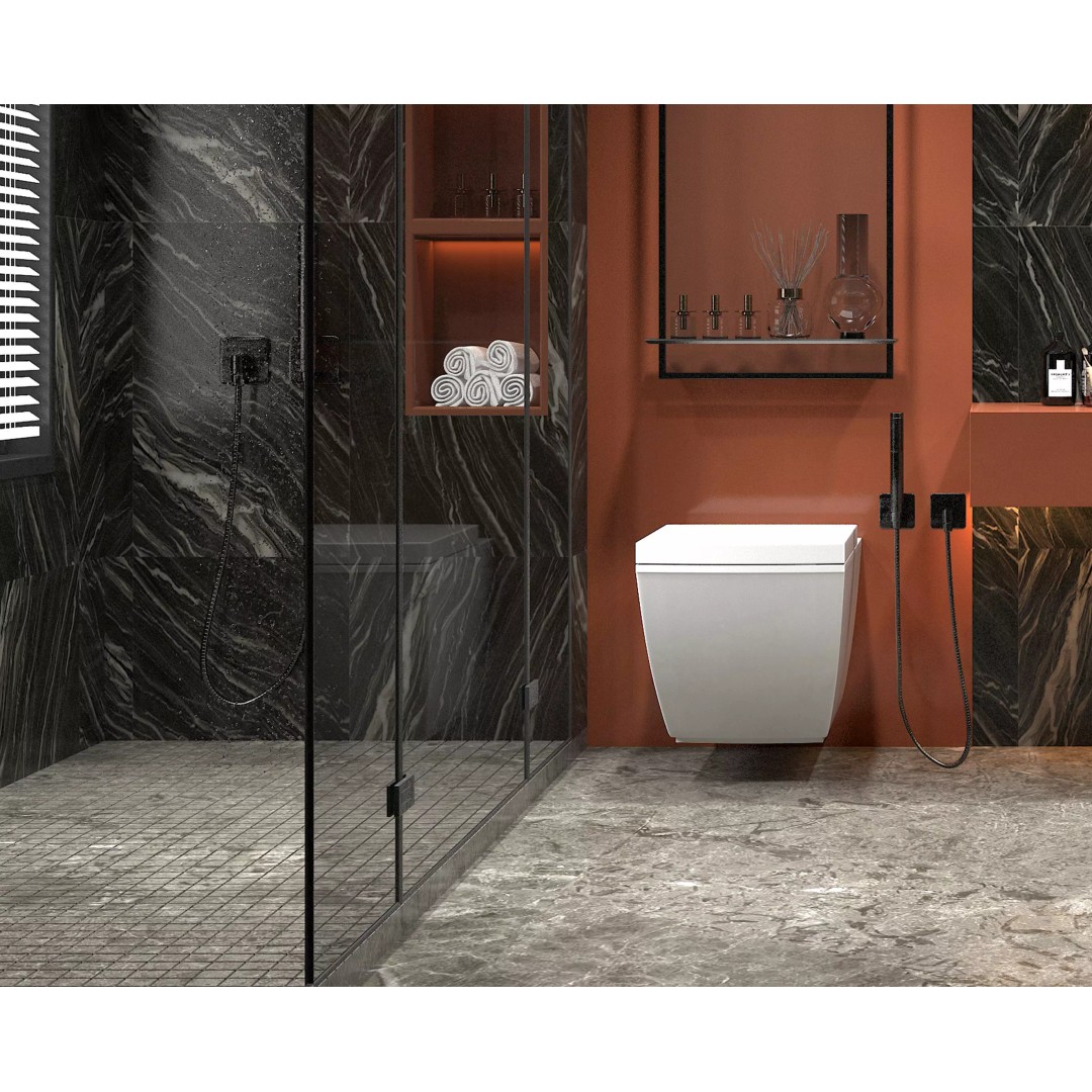 Bathroom Interior 3D Model – Modern Luxury Design, FBX & OBJ Formats - View 6