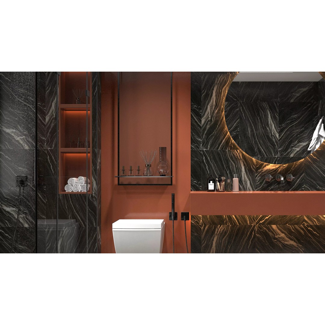 Bathroom Interior 3D Model – Modern Luxury Design, FBX & OBJ Formats - View 7