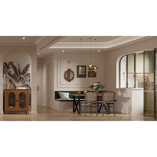 Living Room 3D Model – Fully Textured Interior Scene, Corona Renderer - View 7