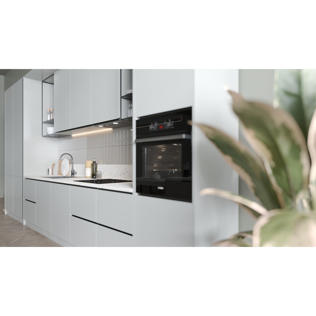 Modern Kitchen 3D Model – Minimalist Interior Design, Corona Render - View 12