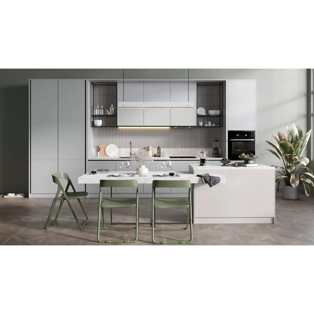 Modern Kitchen 3D Model – Minimalist Interior Design, Corona Render - View 2