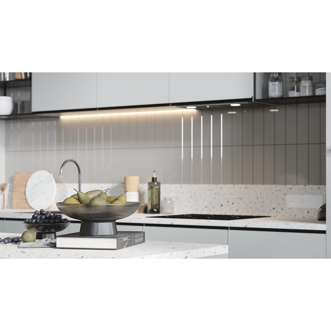 Modern Kitchen 3D Model – Minimalist Interior Design, Corona Render - View 7