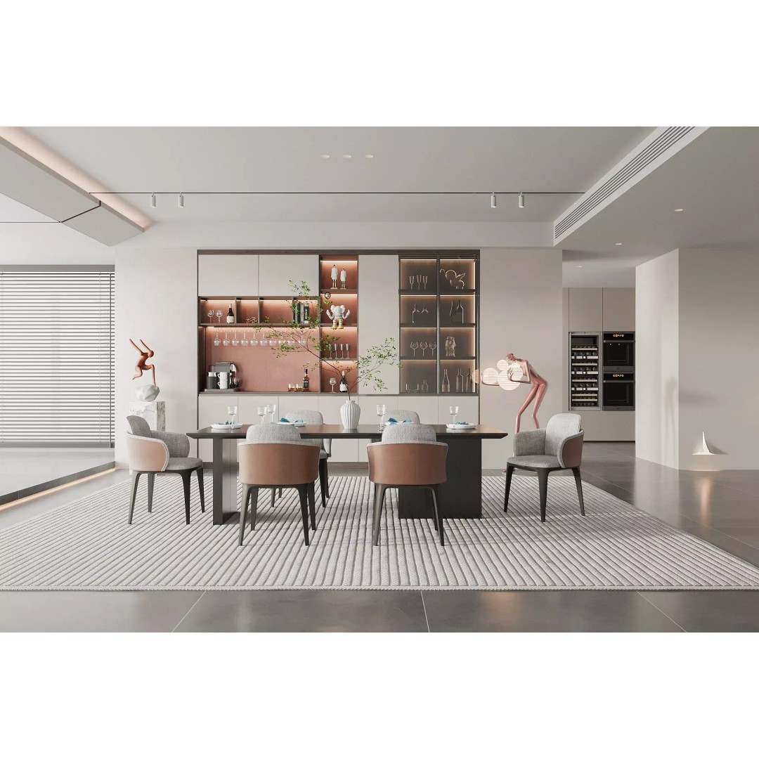 Cozy Living Room Interior Scene 3D Model – Modern Design, FBX, OBJ