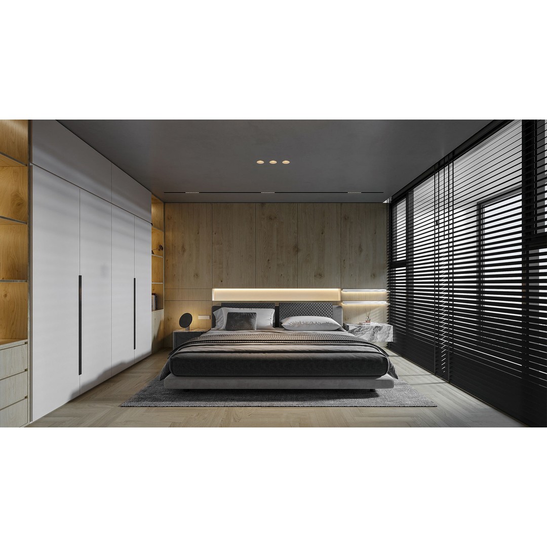 Bedroom Furniture 3D Model – Titan6 Interior Design Asset, FBX, OBJ - View 13