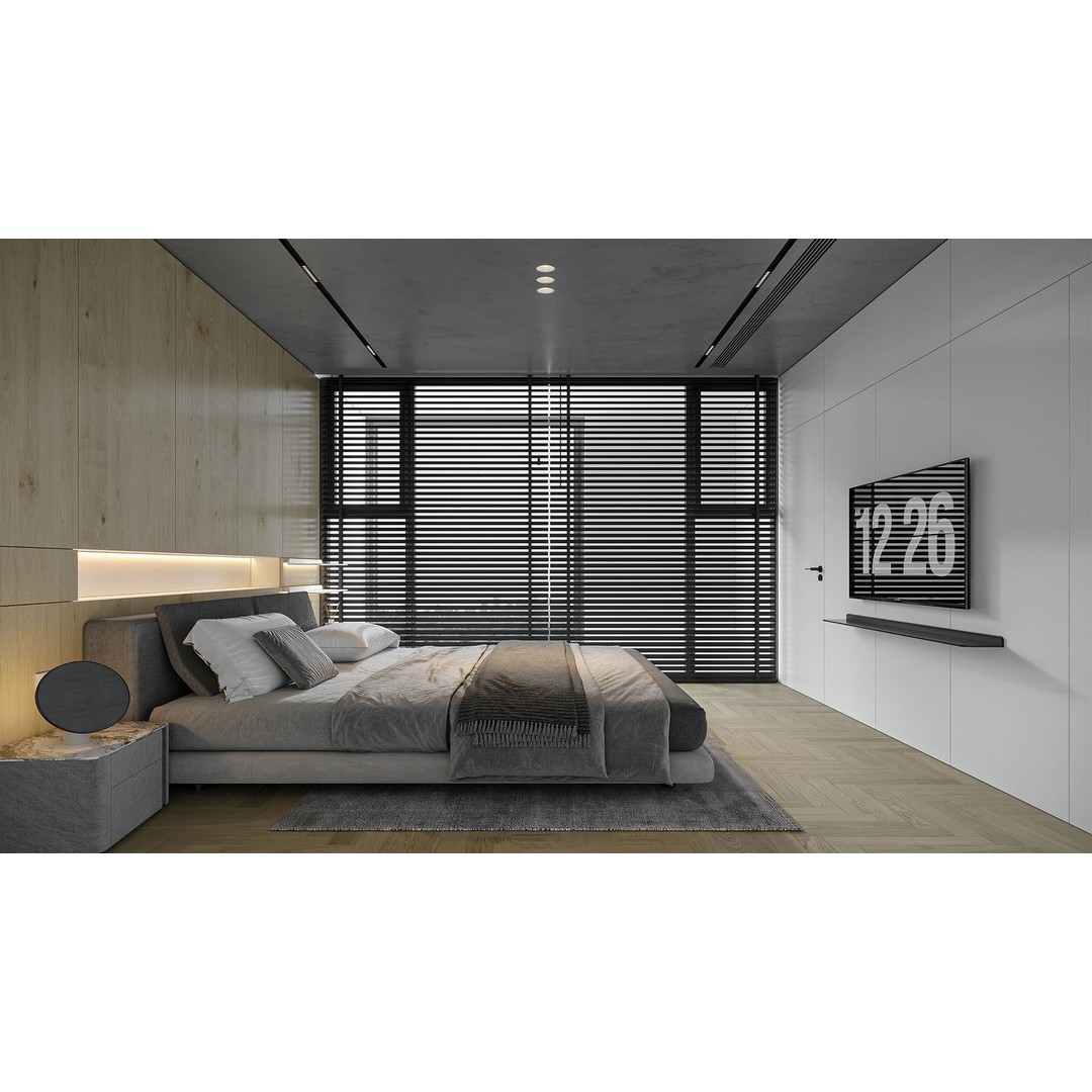 Bedroom Furniture 3D Model – Titan6 Interior Design Asset, FBX, OBJ - View 14