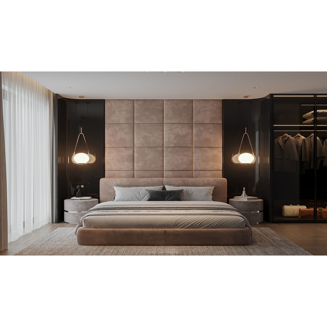 Bedroom Furniture 3D Model – Titan6 Interior Design Asset, FBX, OBJ - View 21