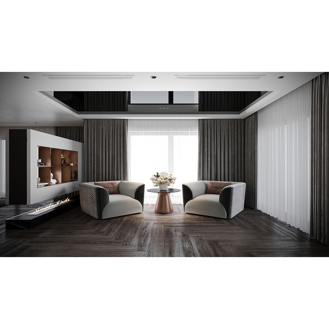 Bedroom Furniture 3D Model – Titan6 Interior Design Asset, FBX, OBJ - View 27