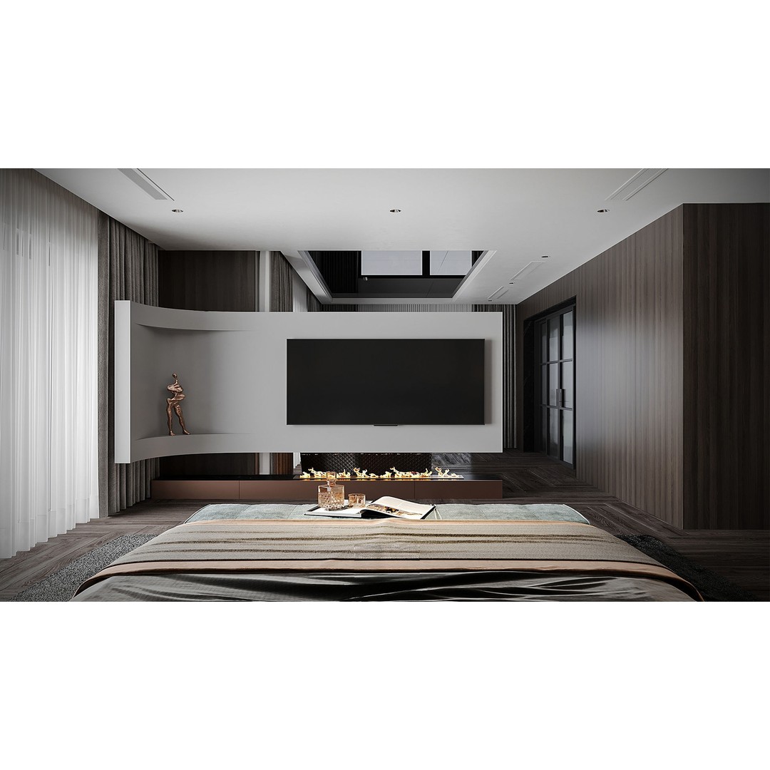 Bedroom Furniture 3D Model – Titan6 Interior Design Asset, FBX, OBJ - View 29