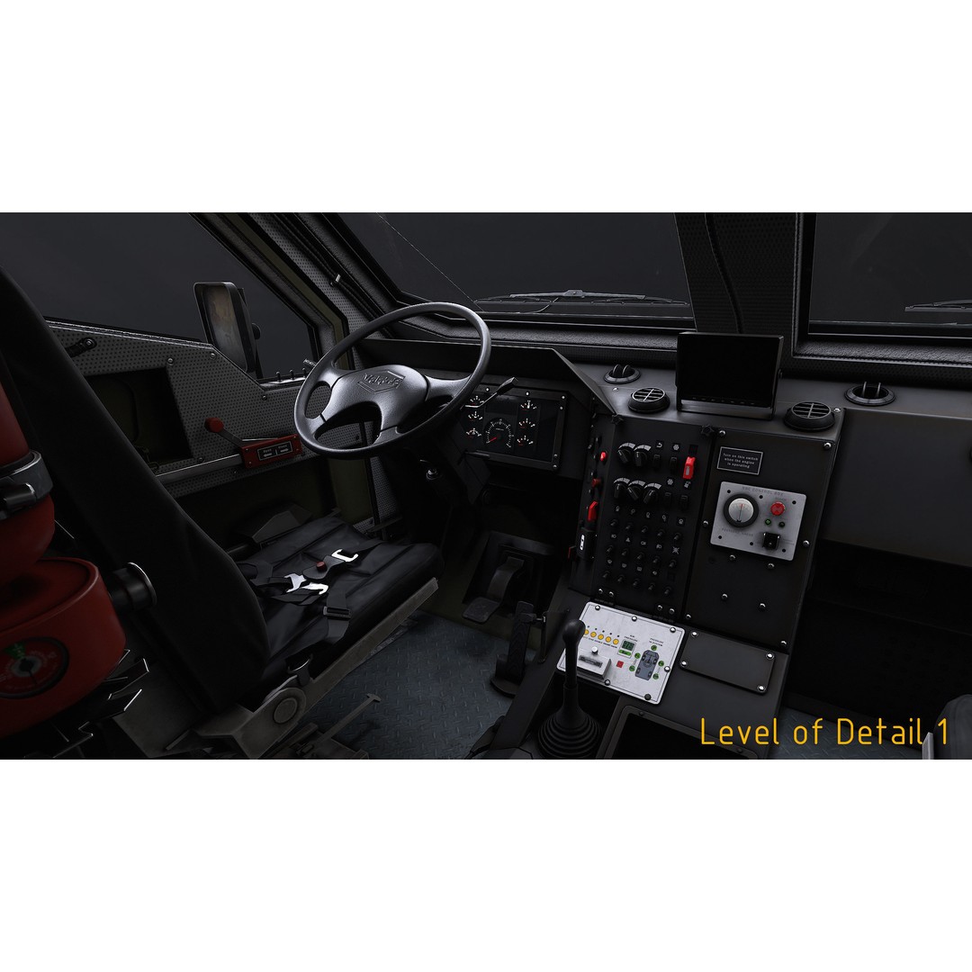 Varta MRAP 3D Model – Game Ready Low-Poly Military Vehicle, FBX - View 32