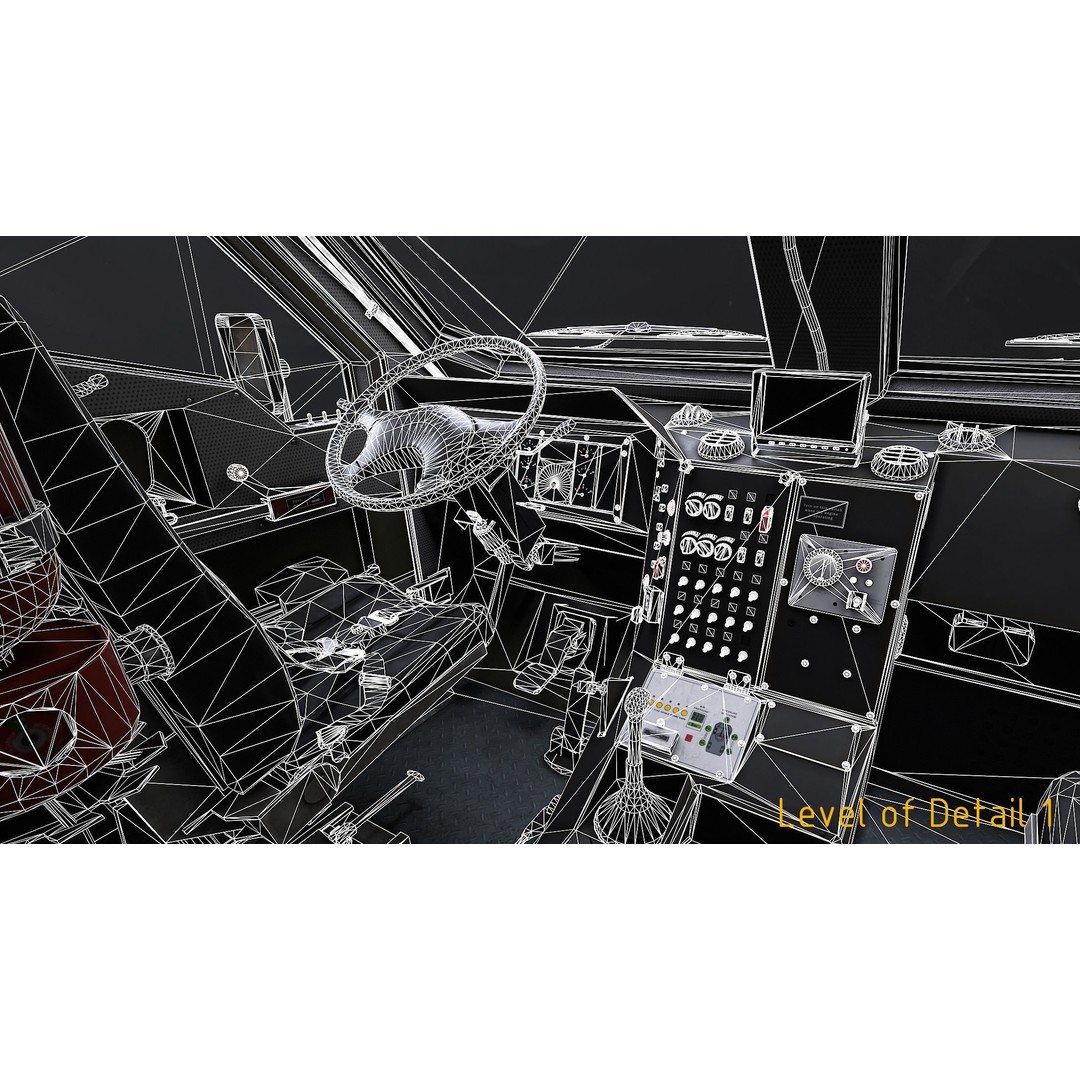 Varta MRAP 3D Model – Game Ready Low-Poly Military Vehicle, FBX - View 33