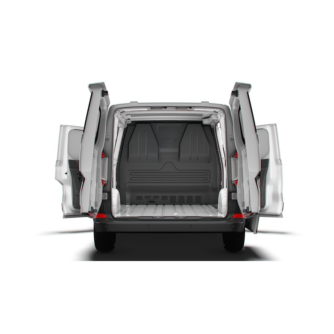 VW Transporter Van L1H1 3D Model – High-Quality Interior, Game-Ready - View 12