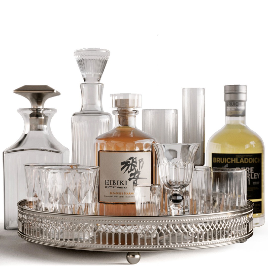 Barley Bar Set 3D Model – High Detail, FBX for 3dsMax Corona - View 5