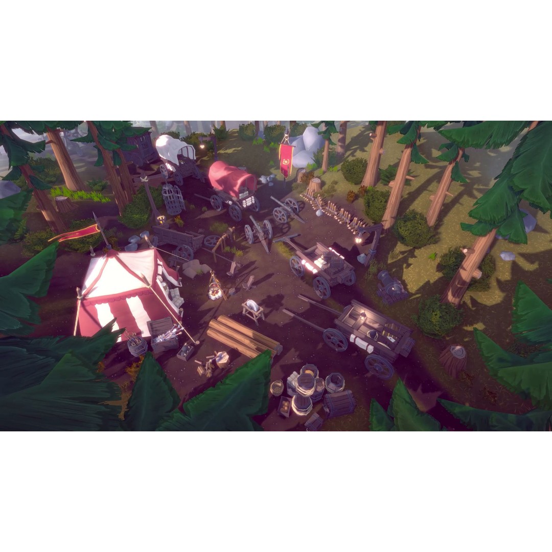 Battle Pack 3D Model – Low Poly Fantasy Assets for Games - View 25