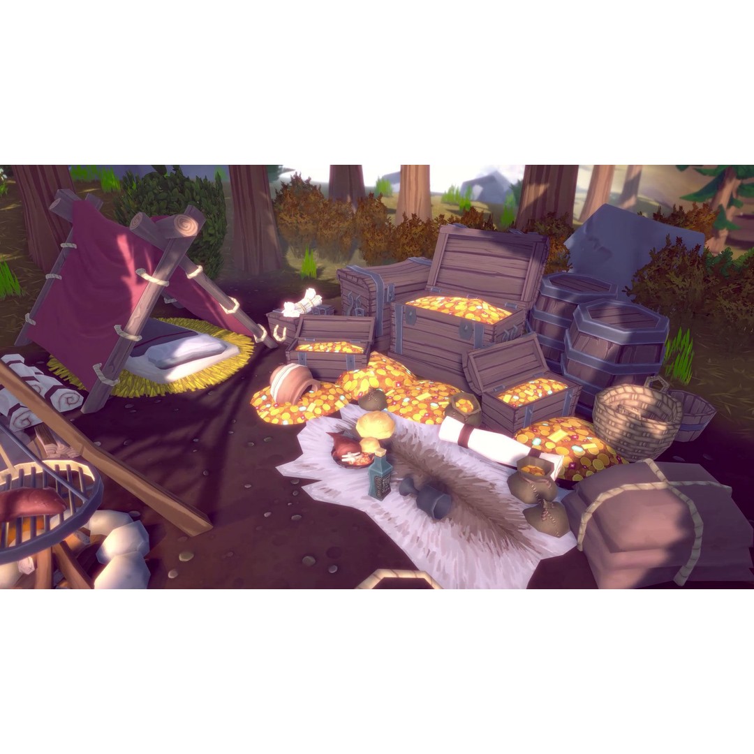 Battle Pack 3D Model – Low Poly Fantasy Assets for Games - View 29