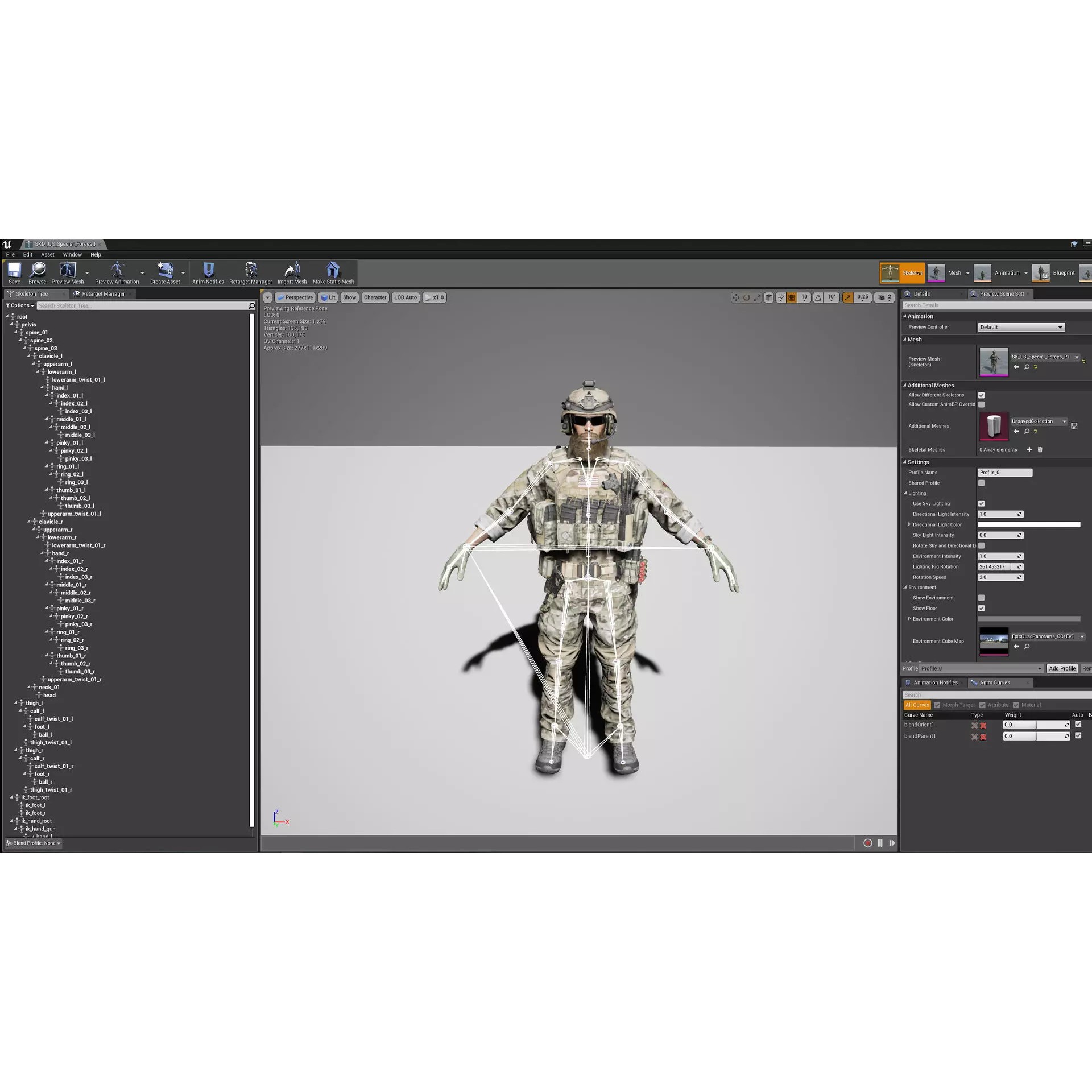 Modular US Special Forces Soldier - Low-Poly Game-Ready 3D Model - View 12