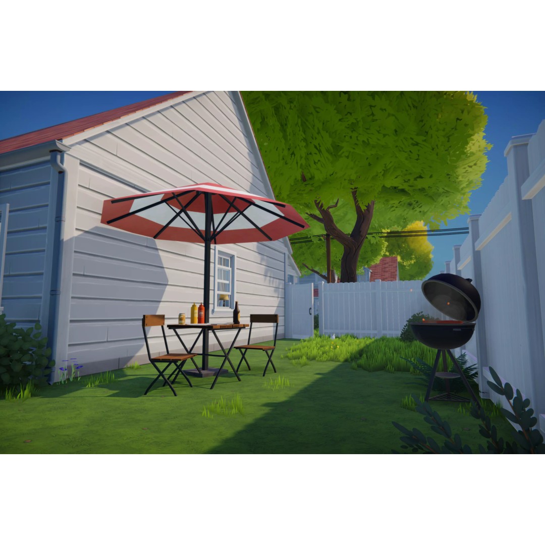 Stylized Cartoon House 3D Model – Low Poly Game Asset, FBX - View 14