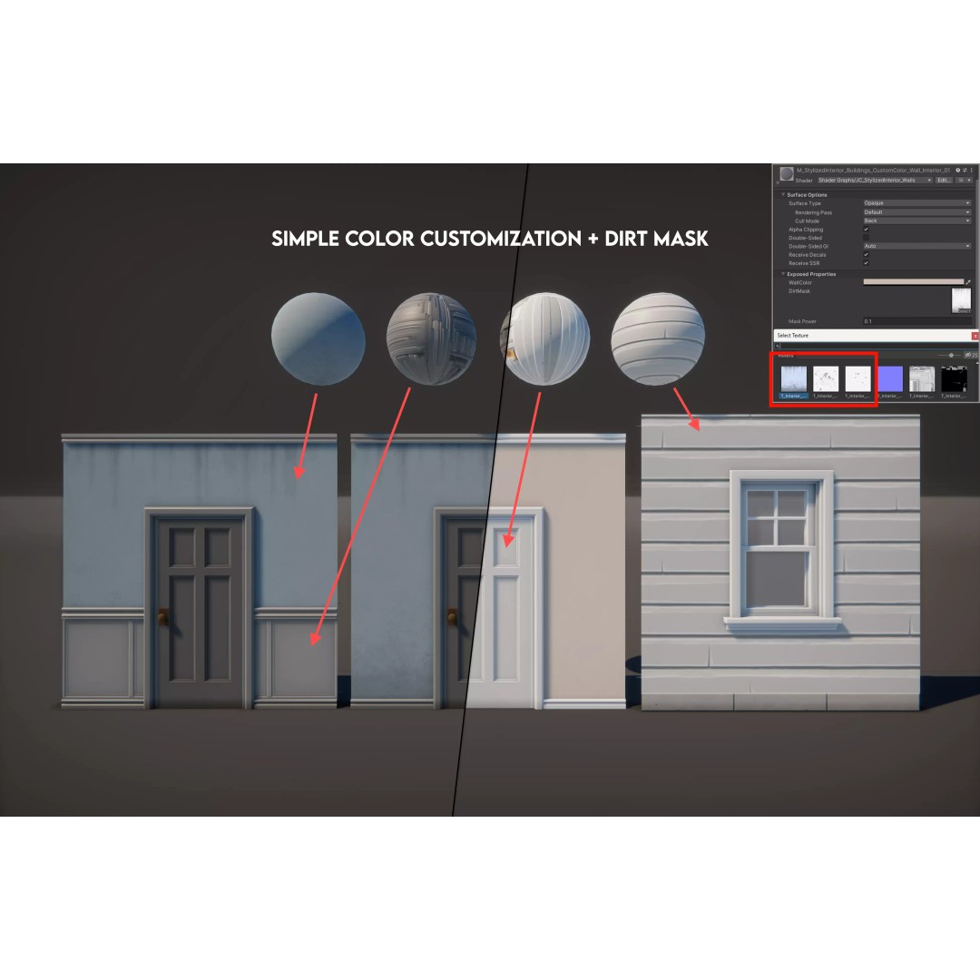 Stylized Cartoon House 3D Model – Low Poly Game Asset, FBX - View 15