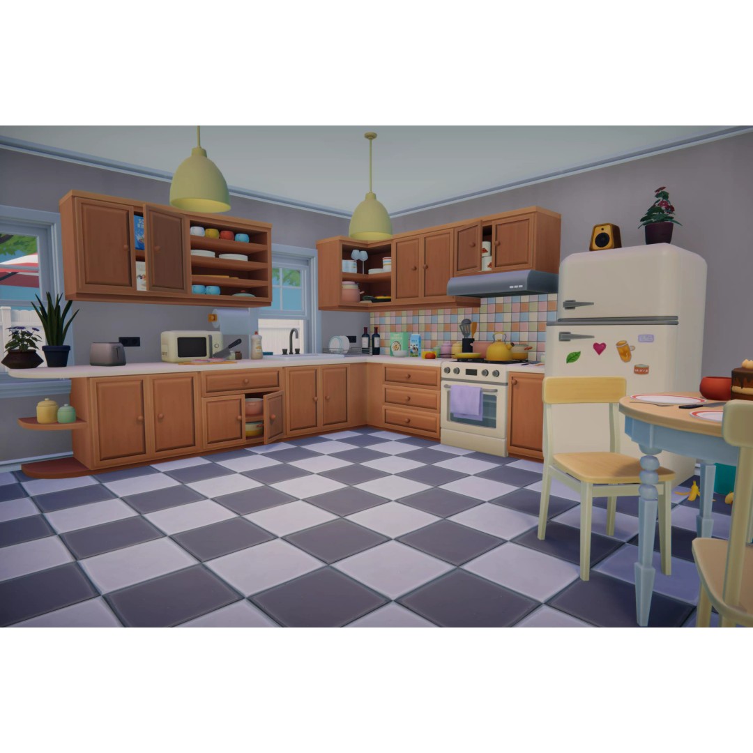 Stylized Cartoon House 3D Model – Low Poly Game Asset, FBX - View 8