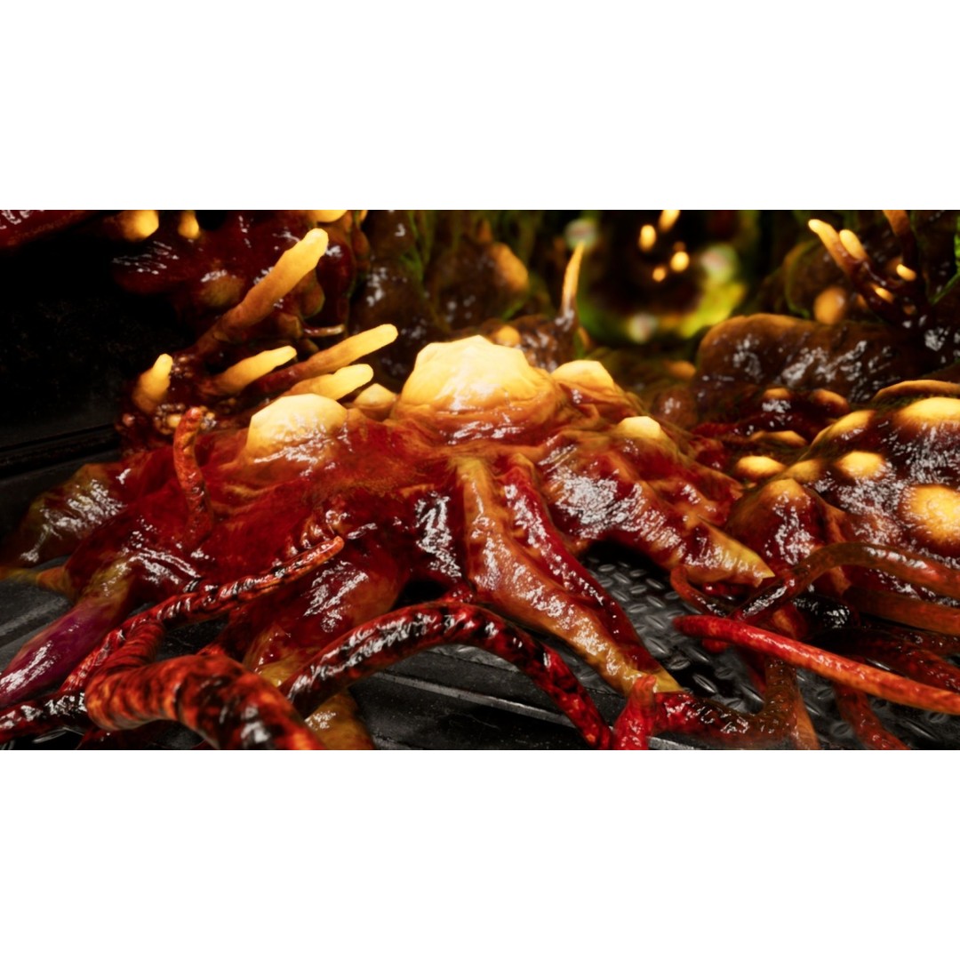 Alien Biomass Planet 3D Model – Low-Poly Game Asset, FBX & OBJ - View 10