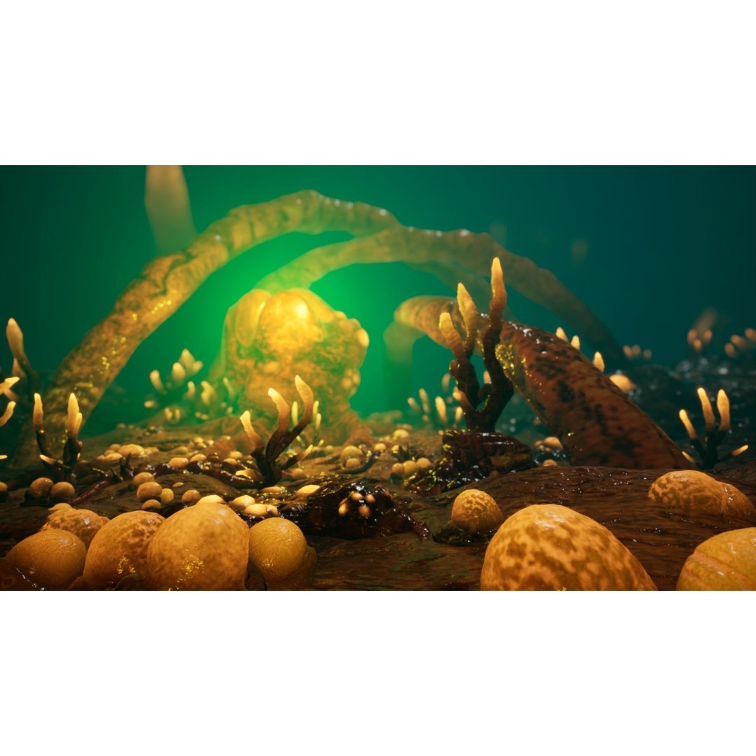 Alien Biomass Planet 3D Model – Low-Poly Game Asset, FBX & OBJ - View 14