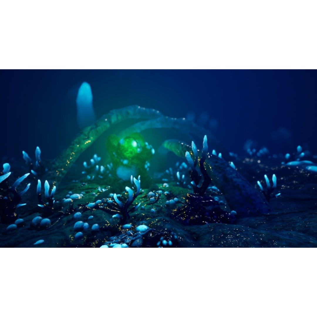 Alien Biomass Planet 3D Model – Low-Poly Game Asset, FBX & OBJ - View 17