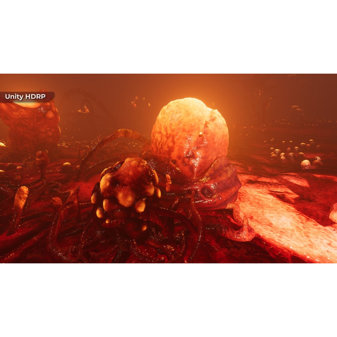 Alien Biomass Planet 3D Model – Low-Poly Game Asset, FBX & OBJ - View 28