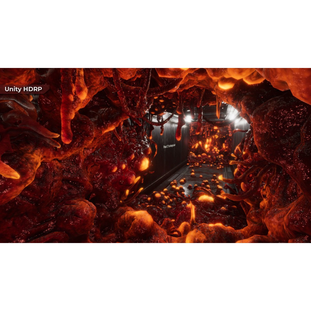 Alien Biomass Planet 3D Model – Low-Poly Game Asset, FBX & OBJ - View 30