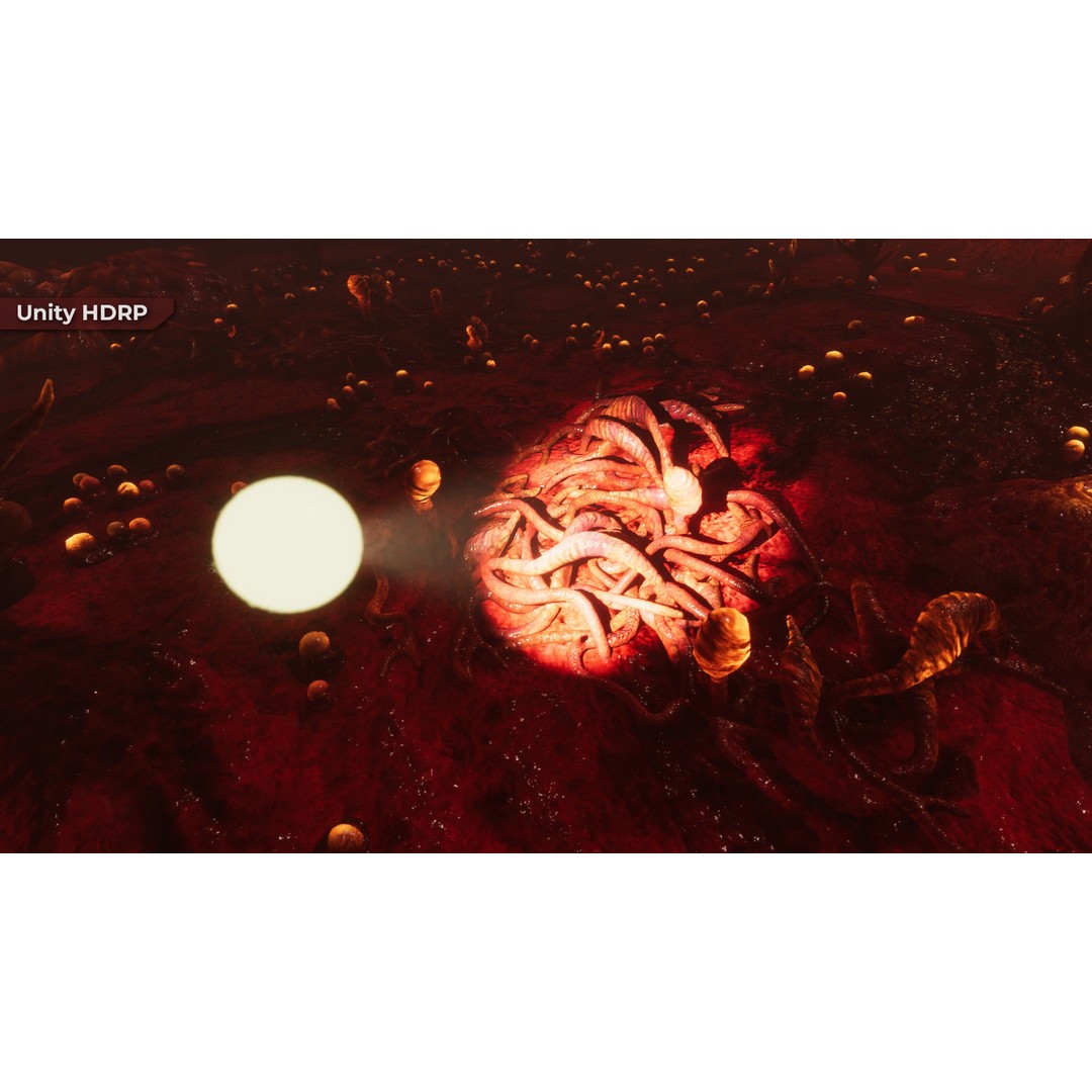 Alien Biomass Planet 3D Model – Low-Poly Game Asset, FBX & OBJ - View 31
