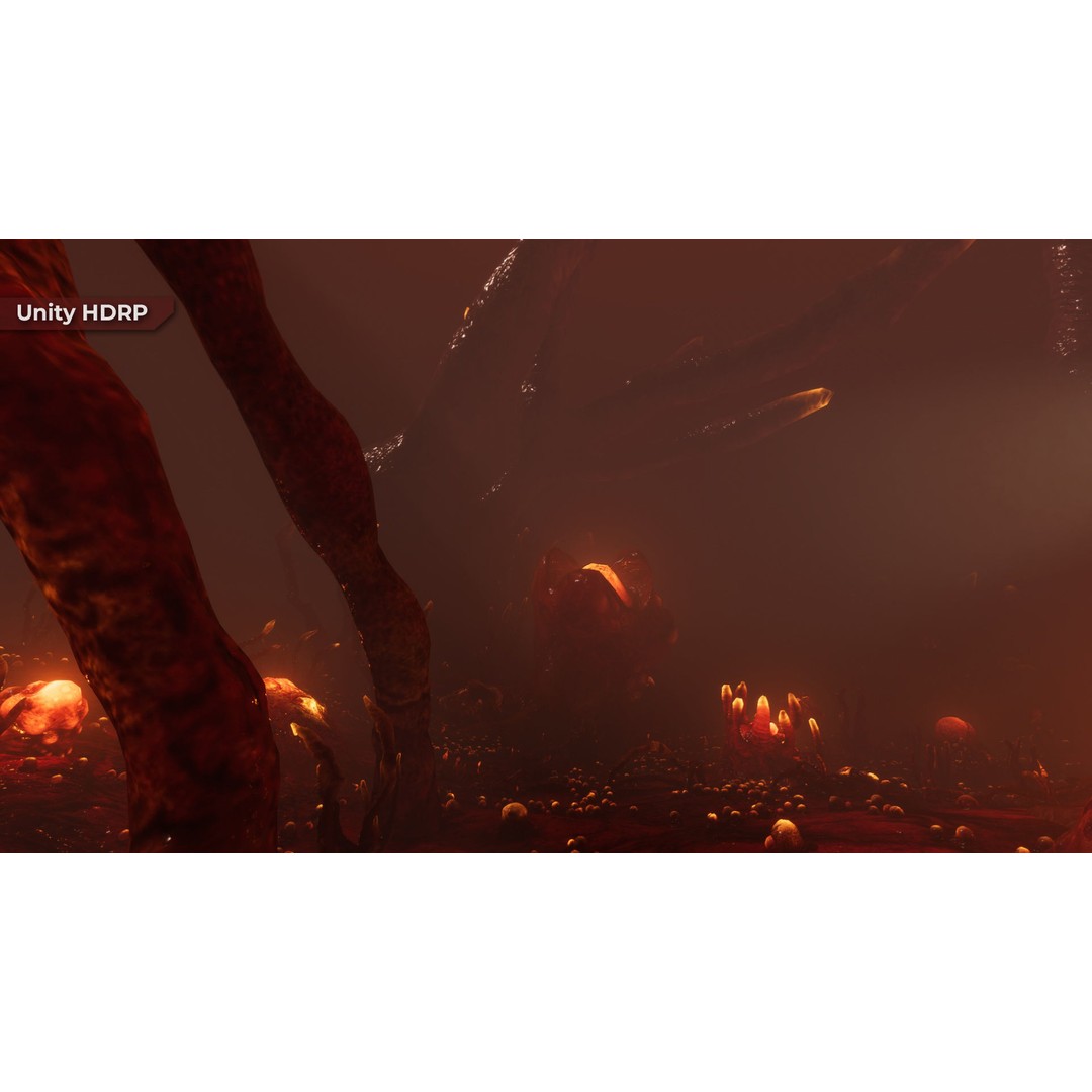 Alien Biomass Planet 3D Model – Low-Poly Game Asset, FBX & OBJ - View 32