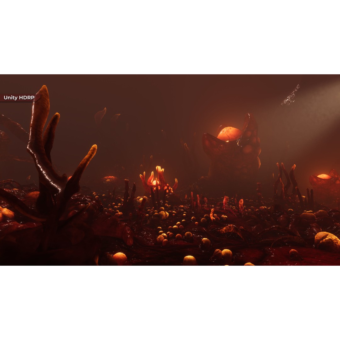 Alien Biomass Planet 3D Model – Low-Poly Game Asset, FBX & OBJ - View 36