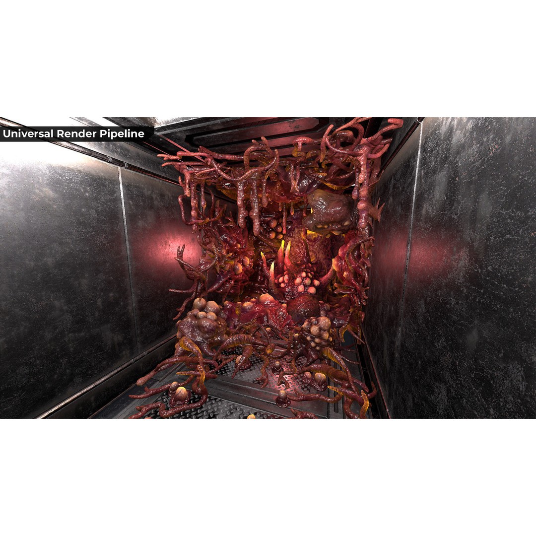 Alien Biomass Planet 3D Model – Low-Poly Game Asset, FBX & OBJ - View 39