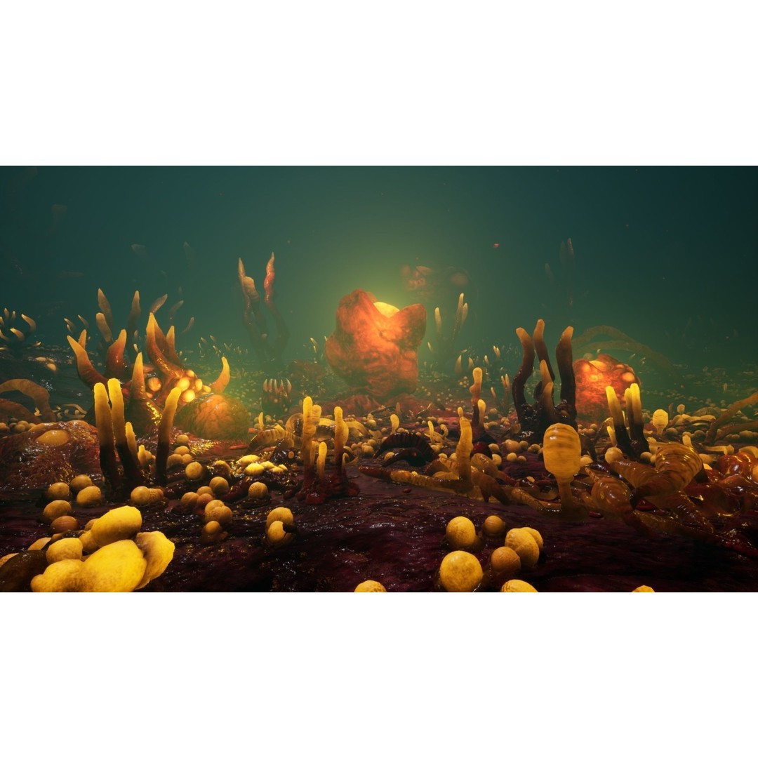 Alien Biomass Planet 3D Model – Low-Poly Game Asset, FBX & OBJ - View 5