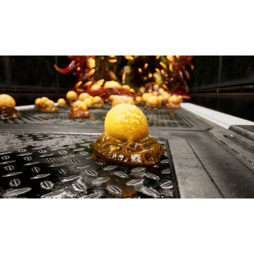 Alien Biomass Planet 3D Model – Low-Poly Game Asset, FBX & OBJ - View 8