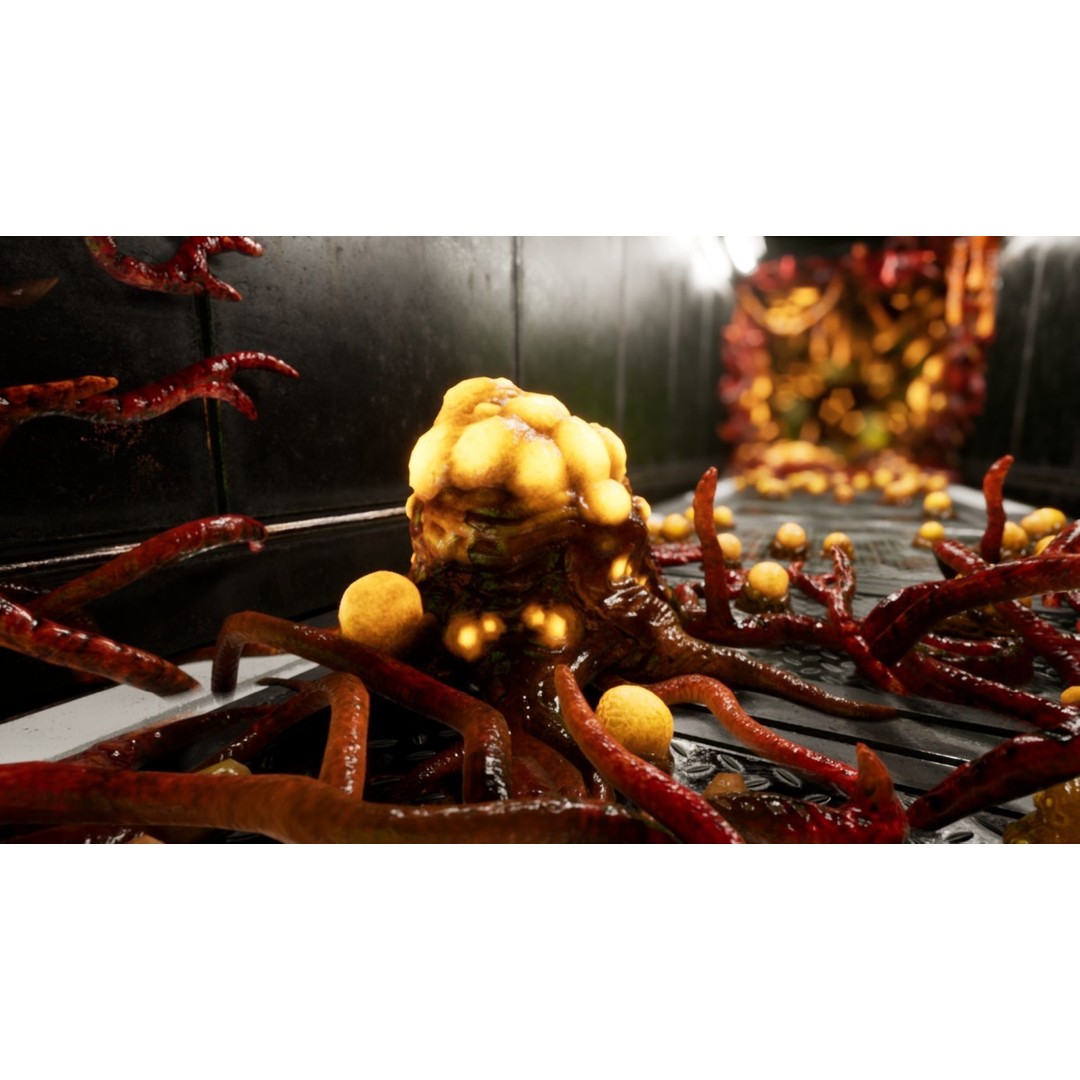 Alien Biomass Planet 3D Model – Low-Poly Game Asset, FBX & OBJ - View 9