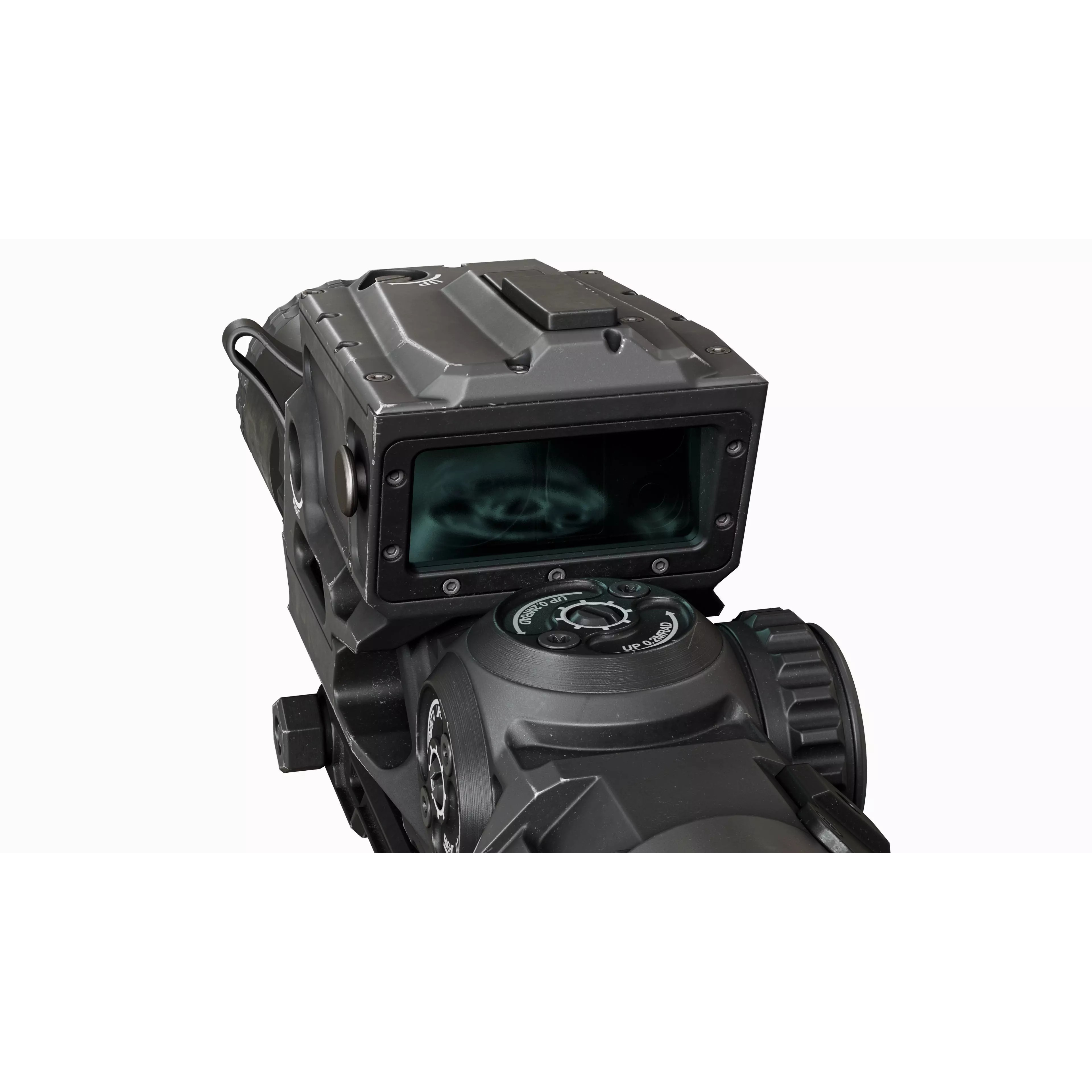 Scope Vortex XM157 - Low-Poly Game-Ready 3D Model - View 16