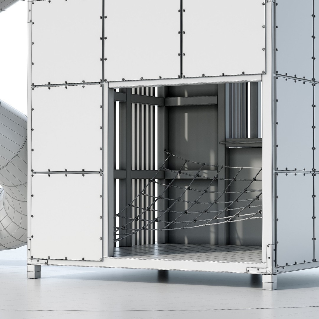 Children's Play Complex Tower 3D Model – High-Quality Game Asset, FBX, OBJ - View 18