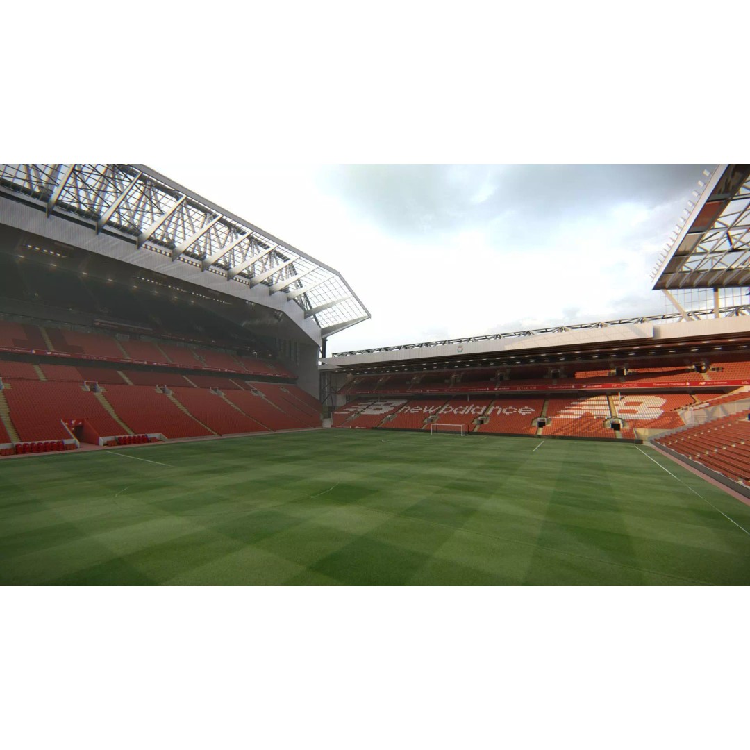 Anfield Stadium 3D Model – Realistic Architecture, PBR Textures, FBX/OBJ - View 10