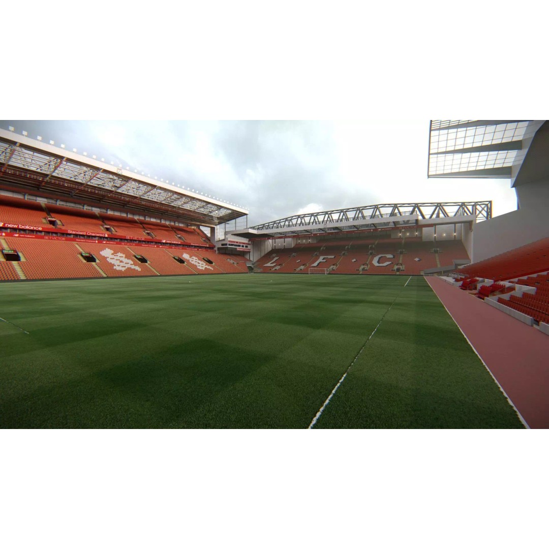 Anfield Stadium 3D Model – Realistic Architecture, PBR Textures, FBX/OBJ - View 12