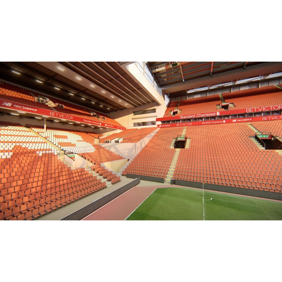 Anfield Stadium 3D Model – Realistic Architecture, PBR Textures, FBX/OBJ - View 13
