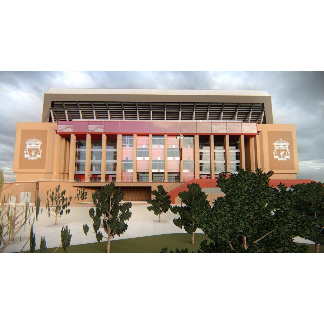 Anfield Stadium 3D Model – Realistic Architecture, PBR Textures, FBX/OBJ - View 16