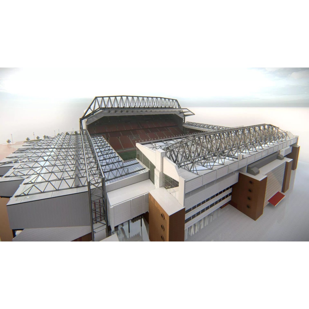 Anfield Stadium 3D Model – Realistic Architecture, PBR Textures, FBX/OBJ - View 17