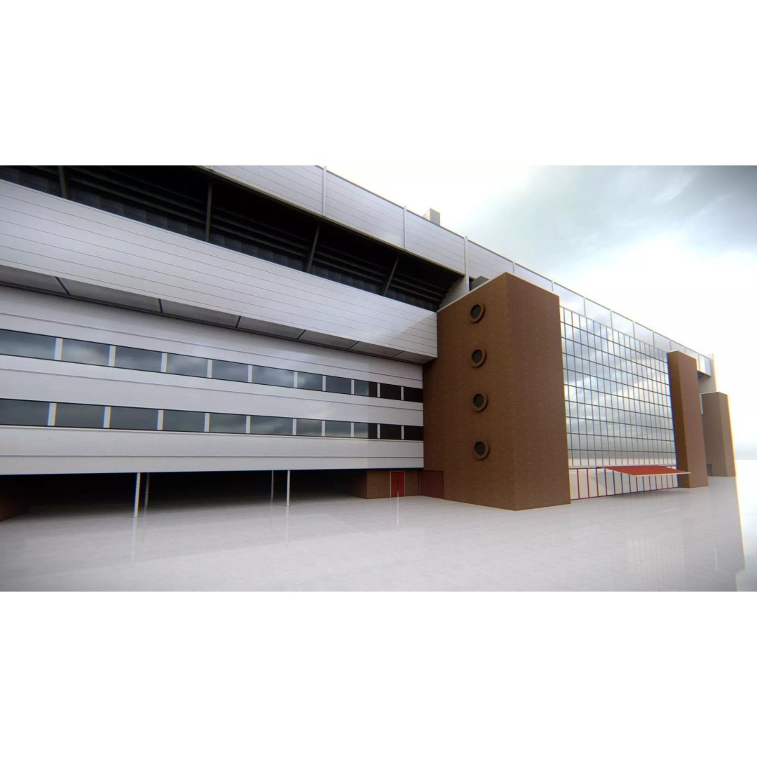 Anfield Stadium 3D Model – Realistic Architecture, PBR Textures, FBX/OBJ - View 18