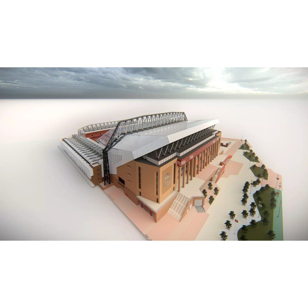 Anfield Stadium 3D Model – Realistic Architecture, PBR Textures, FBX/OBJ - View 19