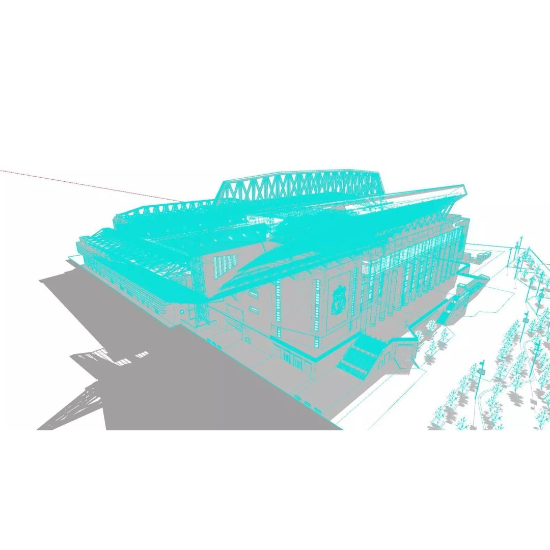 Anfield Stadium 3D Model – Realistic Architecture, PBR Textures, FBX/OBJ - View 21