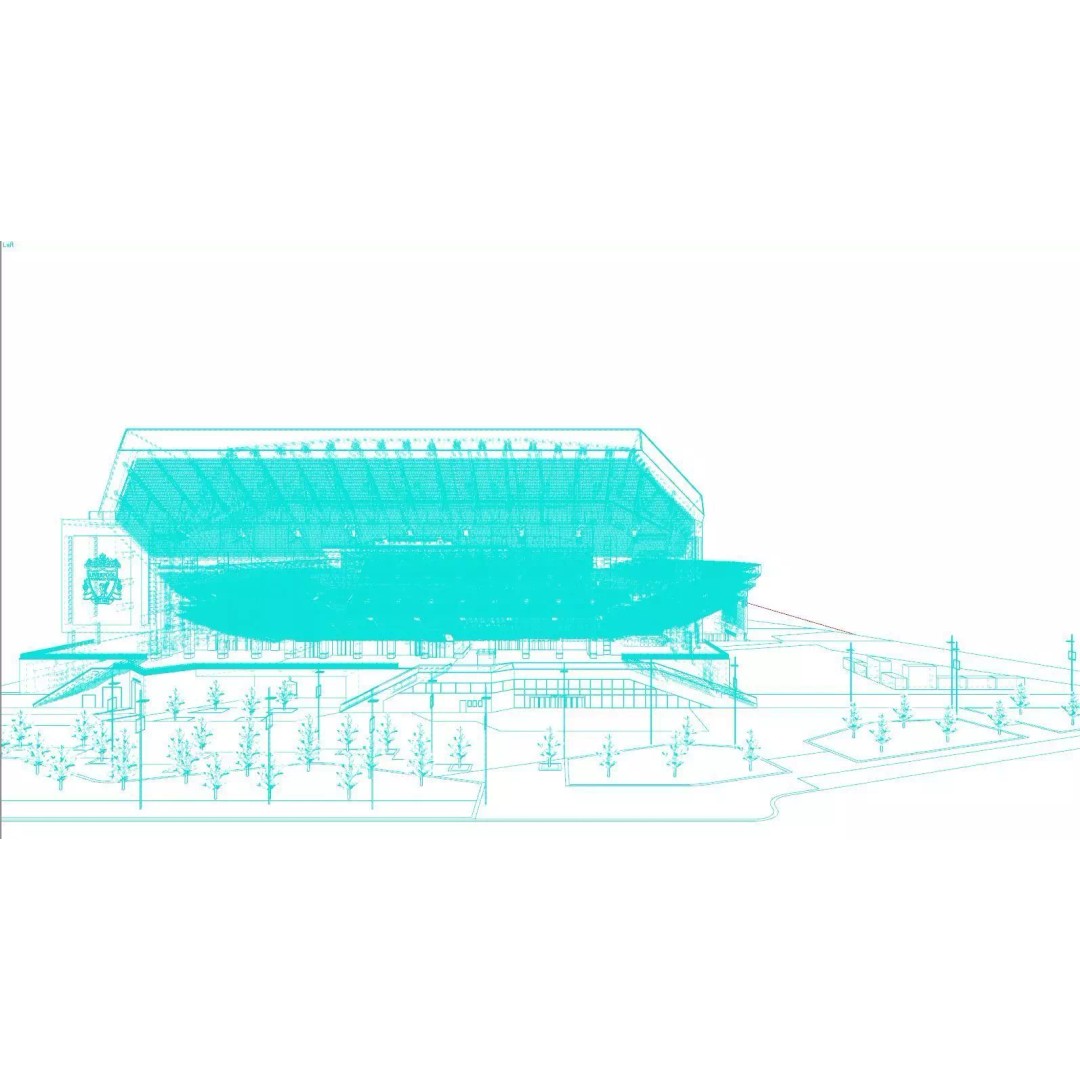 Anfield Stadium 3D Model – Realistic Architecture, PBR Textures, FBX/OBJ - View 22