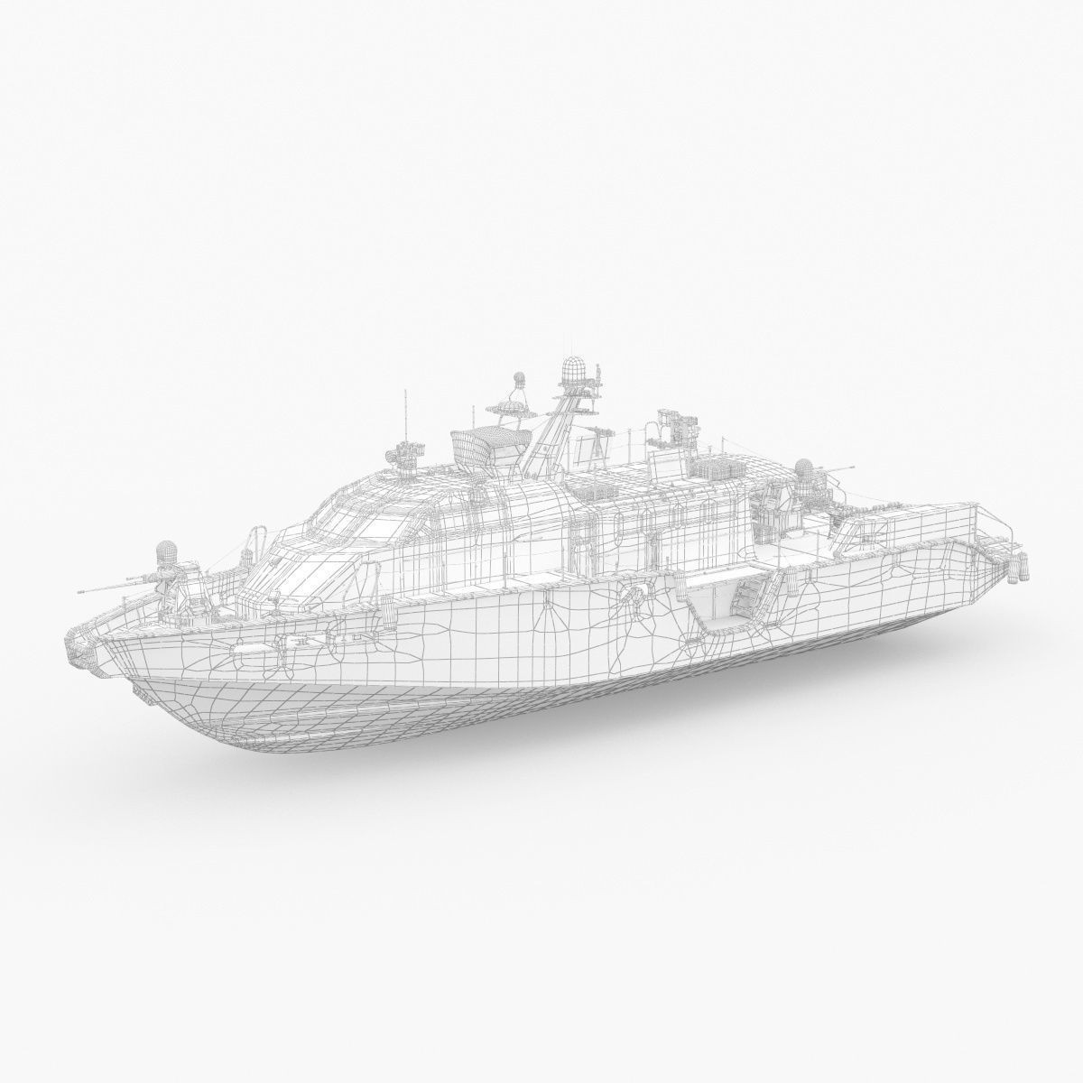 Mark VI Patrol Boat - High-Quality 3D Model
